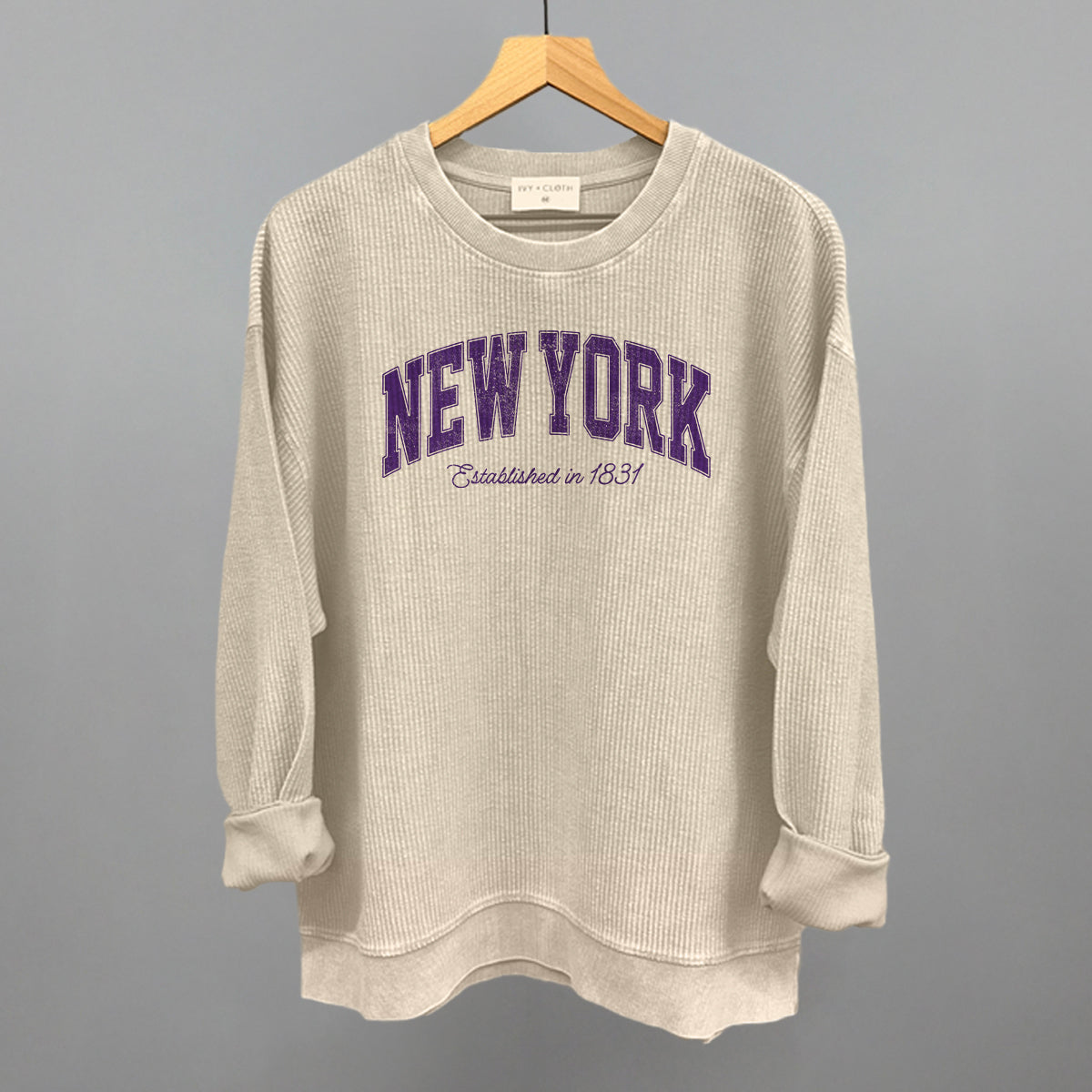 New York Varsity Arch (Purple)