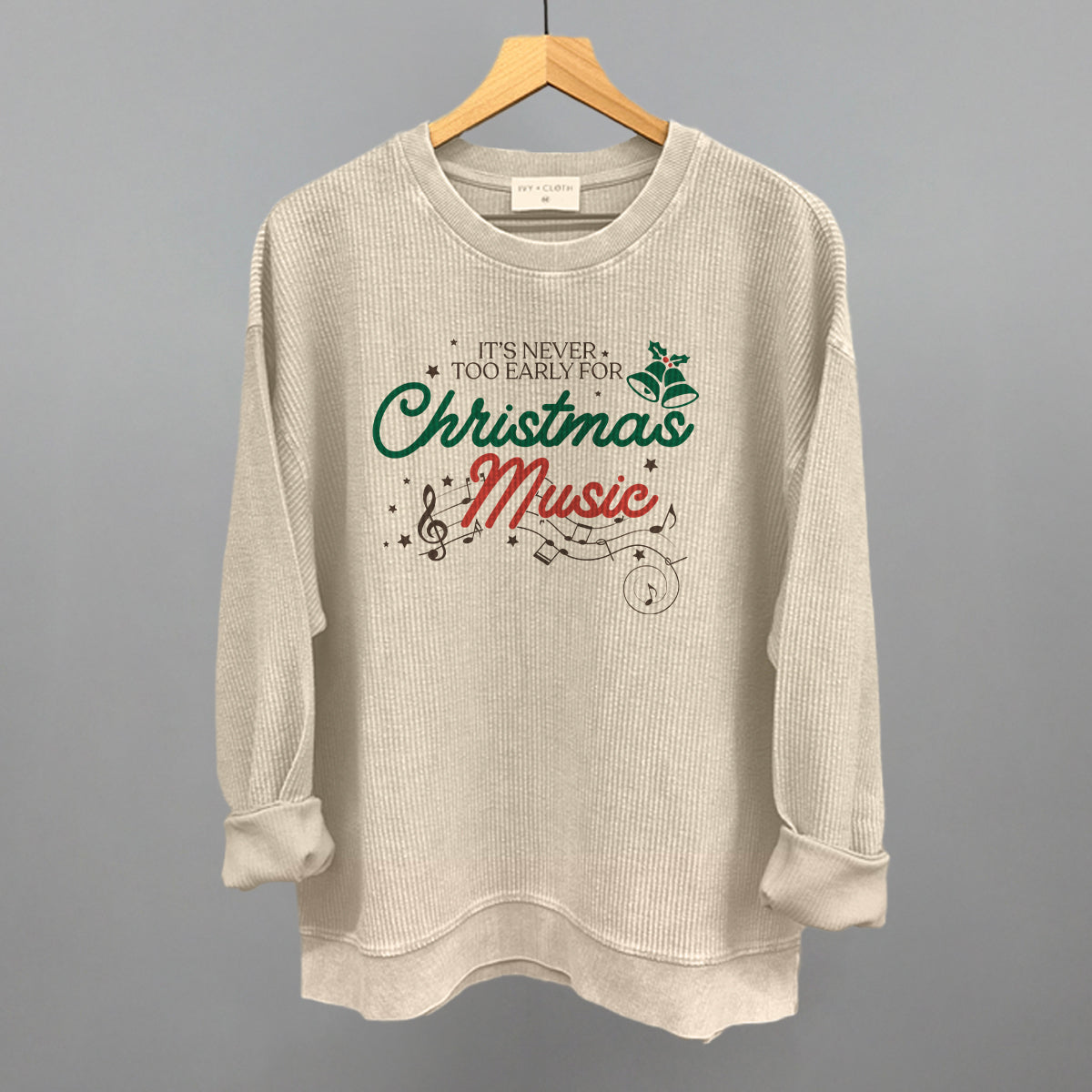 It's Never Too Early For Christmas Music Doodle