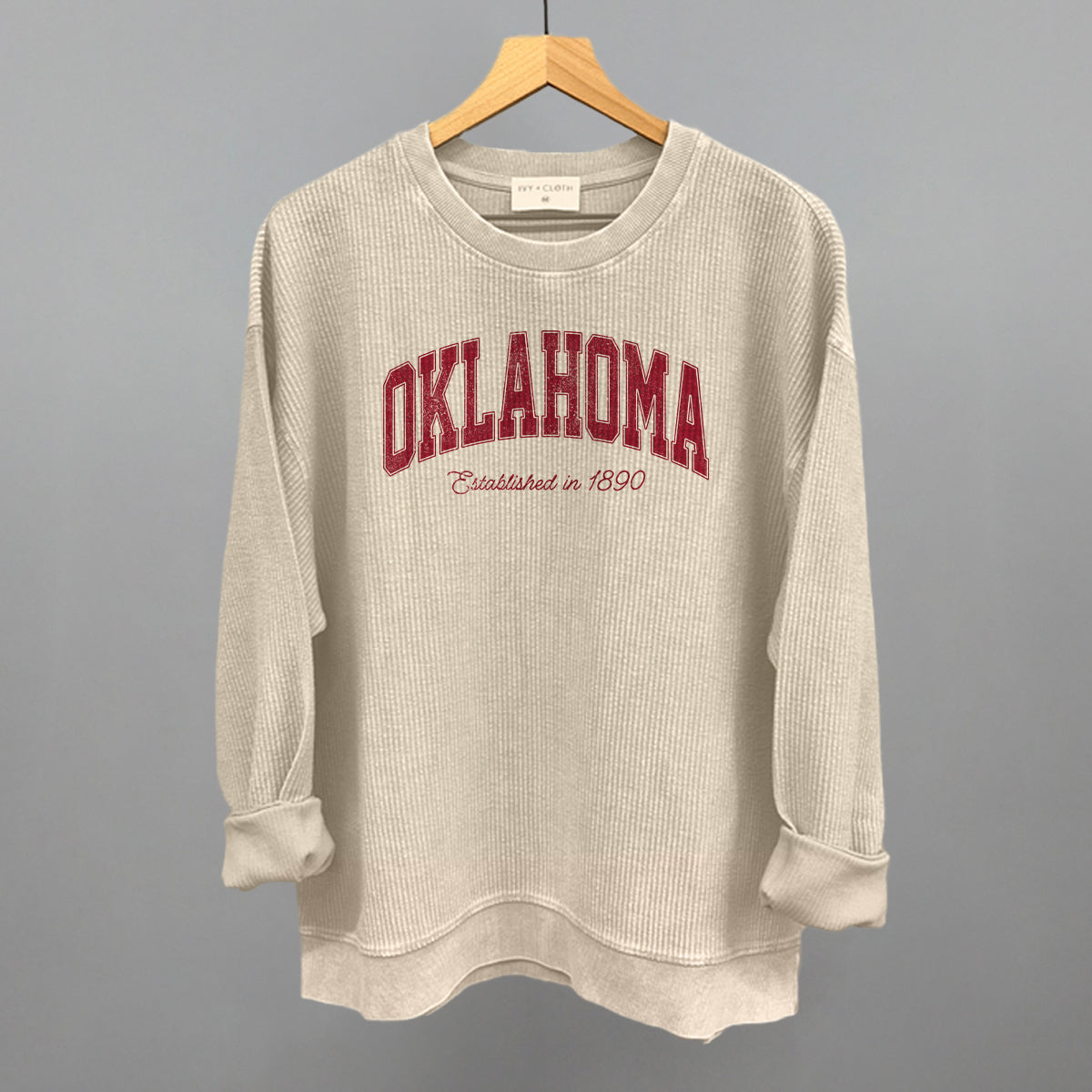 Oklahoma Varsity Arch (Red)