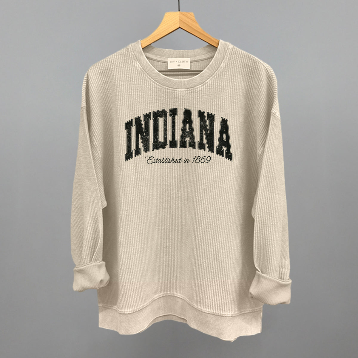 Indiana Varsity Arch (Dark Grey)