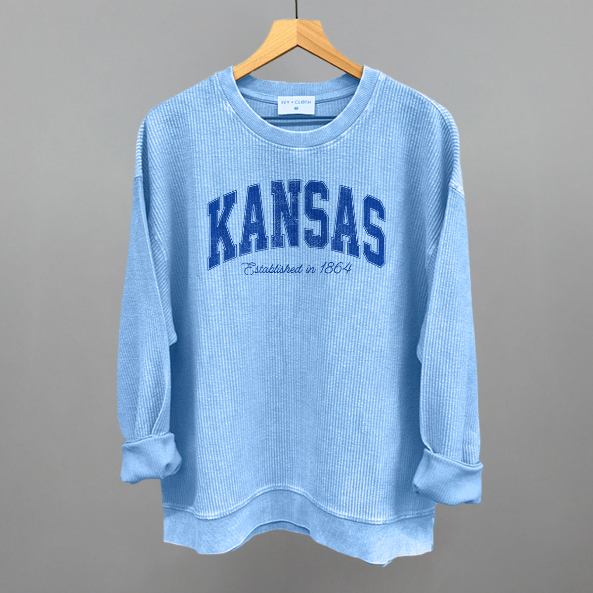Kansas Varsity Arch (Blue)