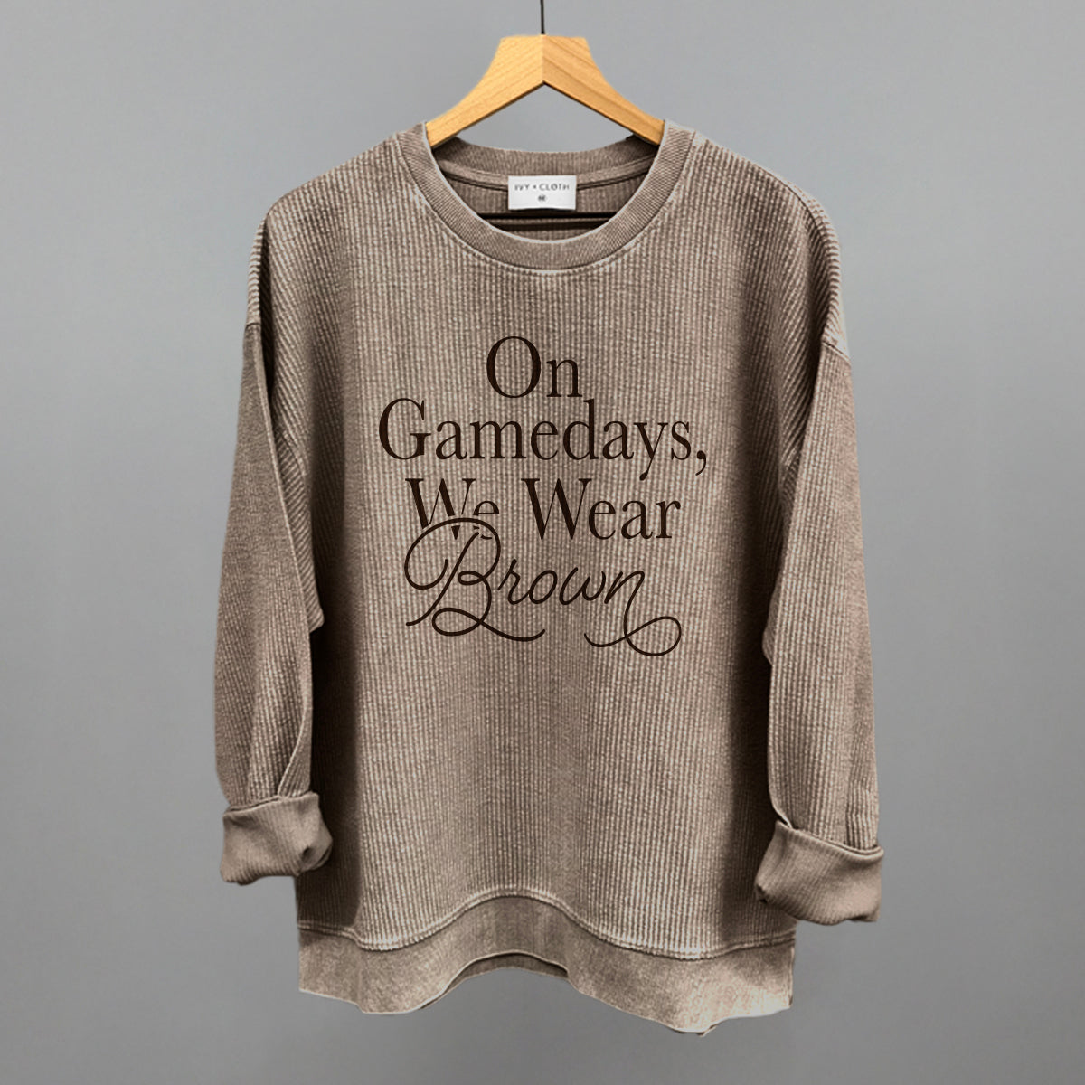 On Gamedays, We Wear Brown