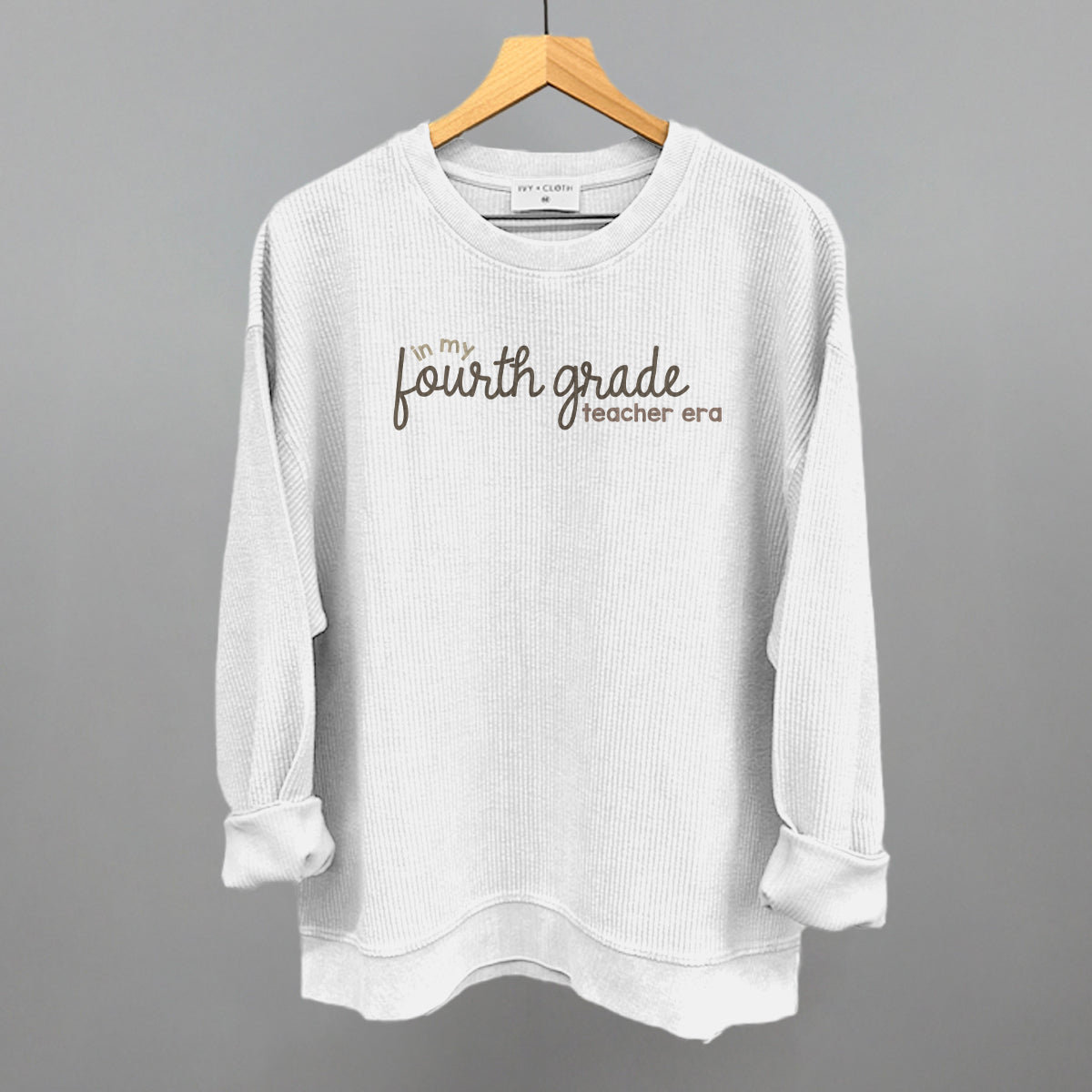 In My Fourth Grade Teacher Era