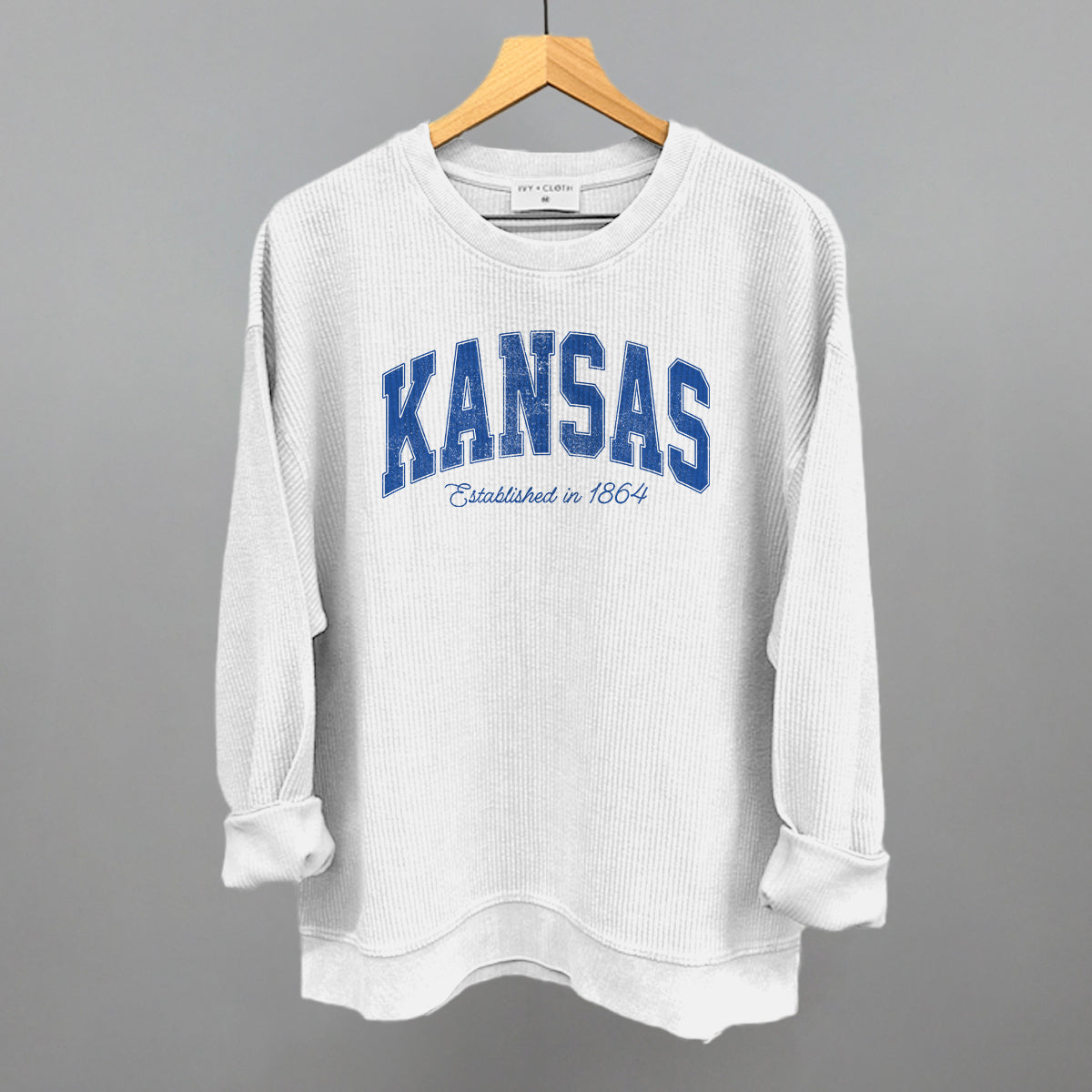 Kansas Varsity Arch (Blue)