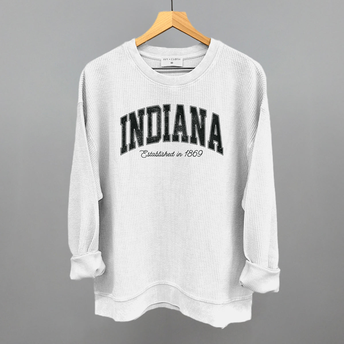 Indiana Varsity Arch (Dark Grey)