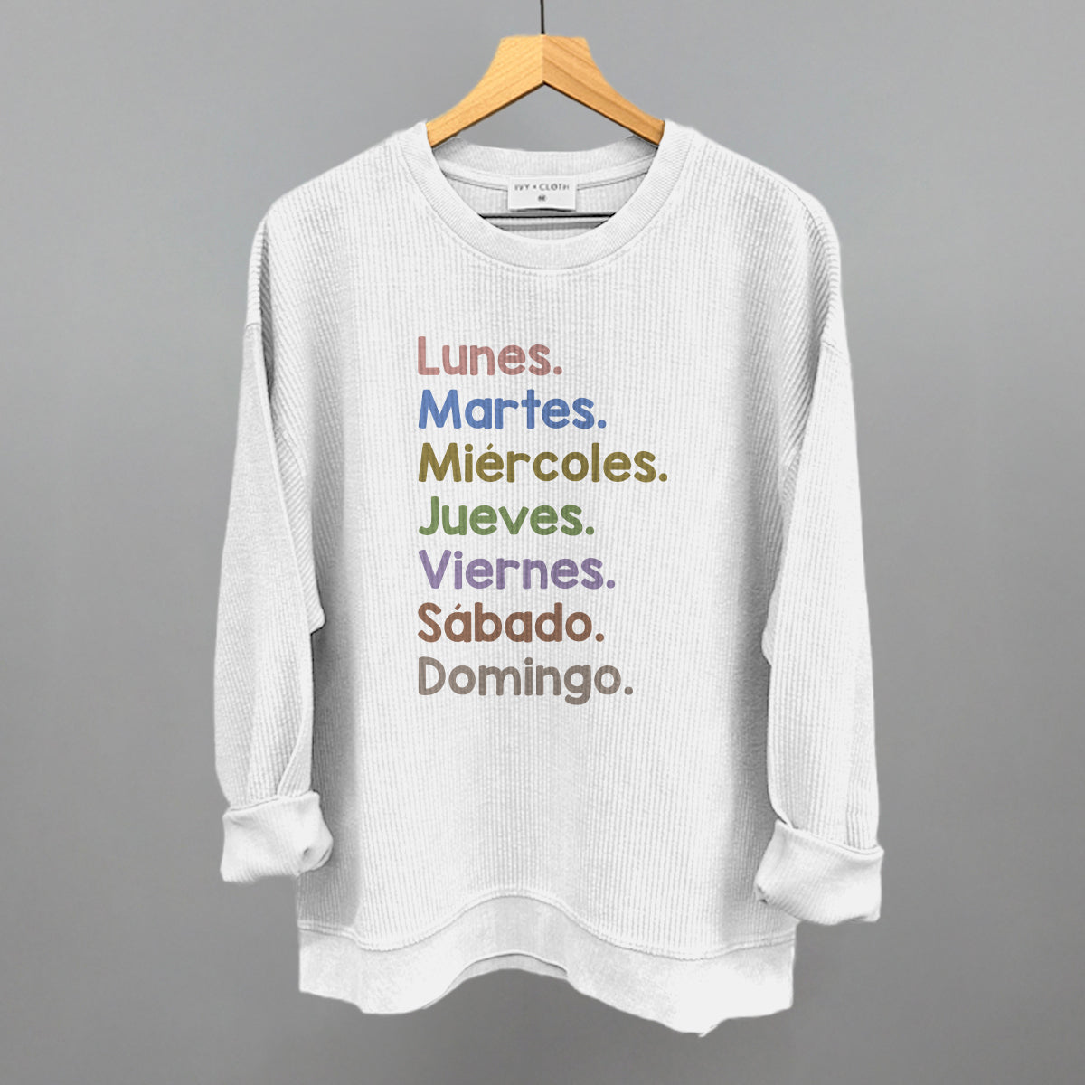 Dias De La Semana Colorful