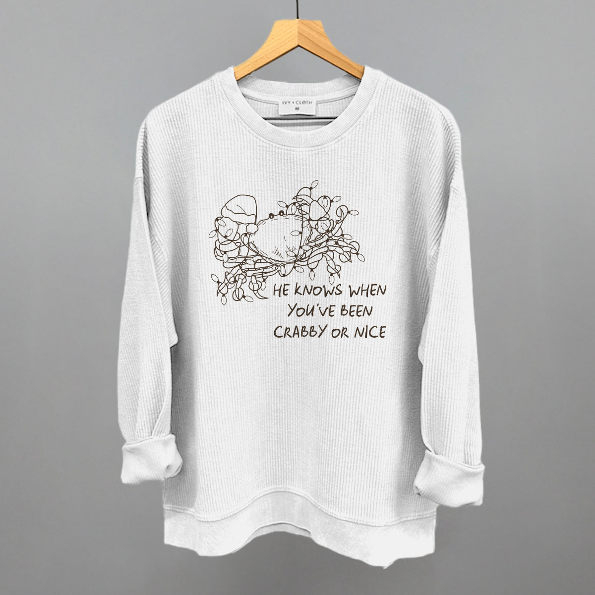 He Knows When You've Been Crabby Or Nice