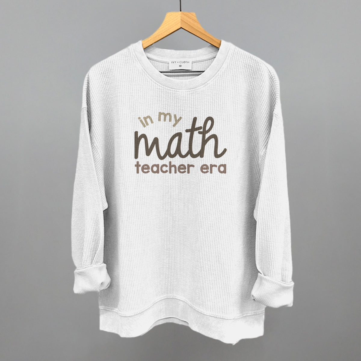 In My Math Teacher Era