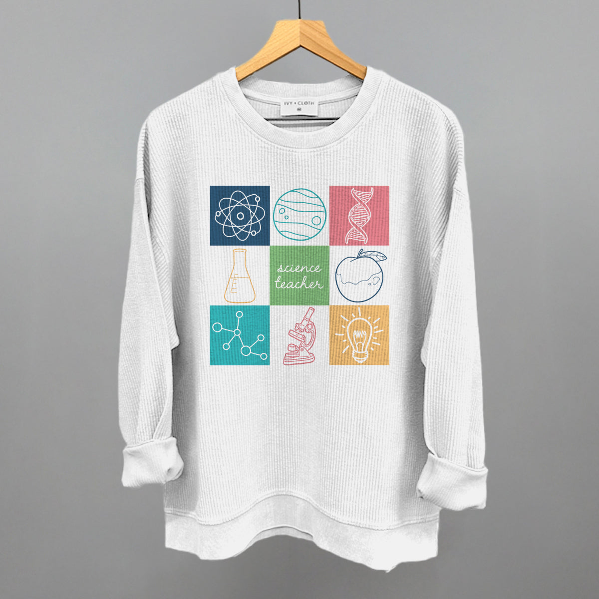 Science Teacher Doodle Grid