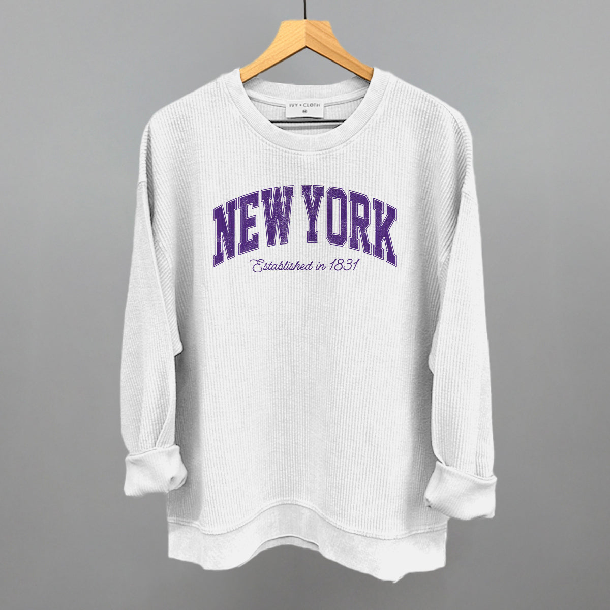 New York Varsity Arch (Purple)