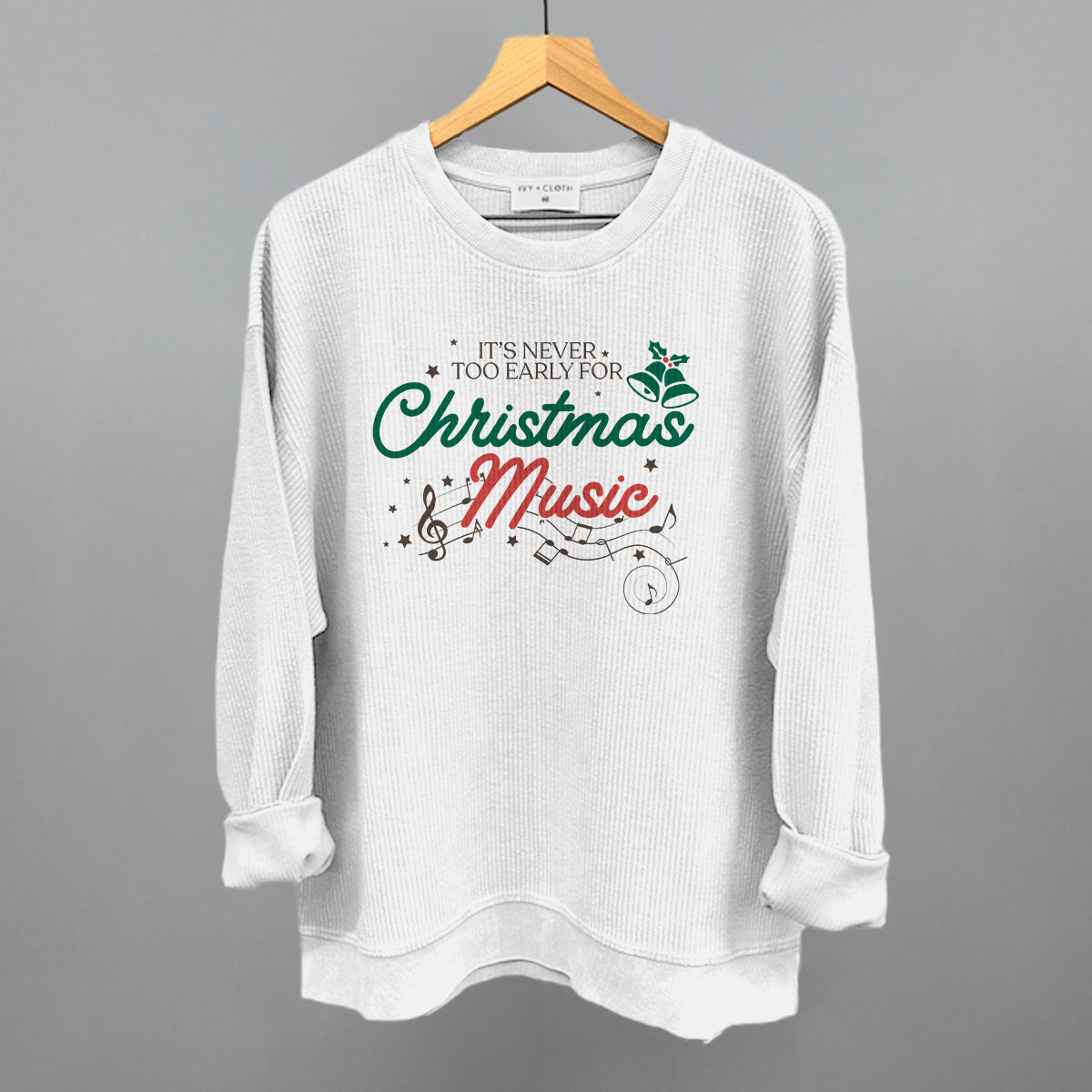 It's Never Too Early For Christmas Music Doodle