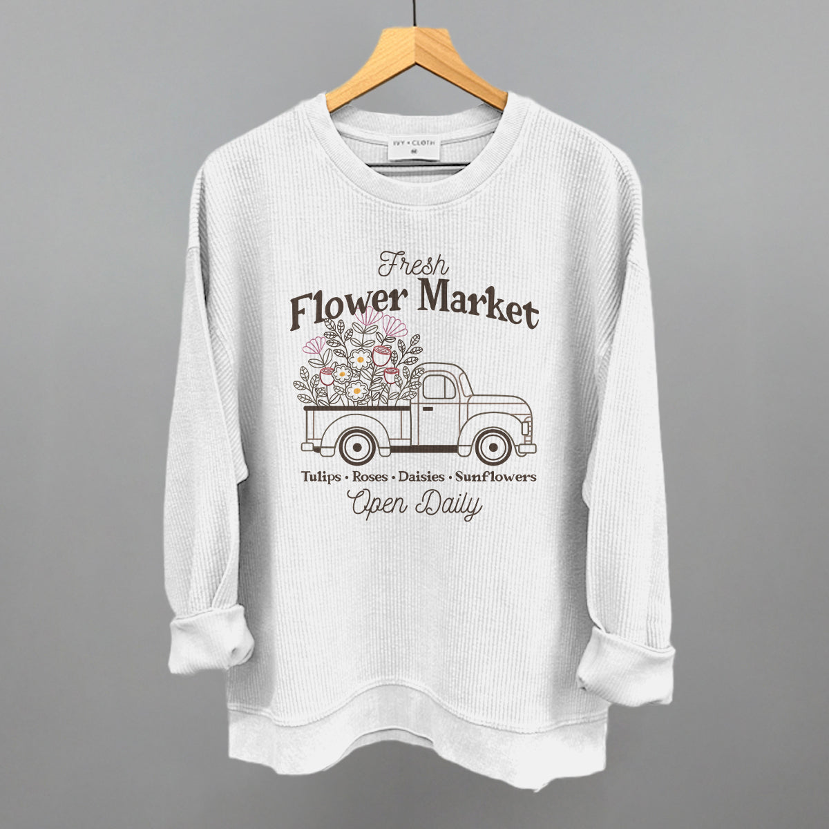 Fresh Flower Market Truck