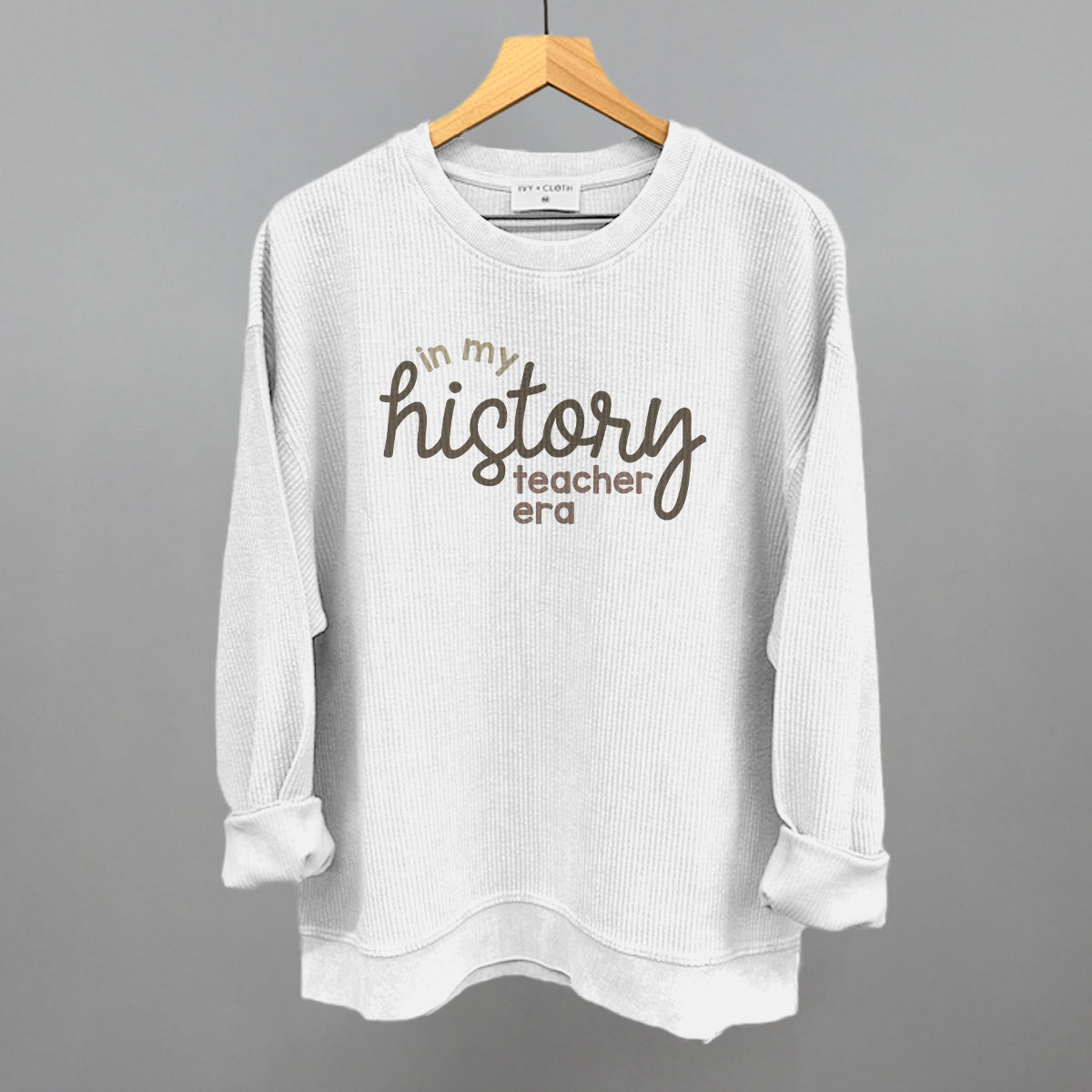 In My History Teacher Era