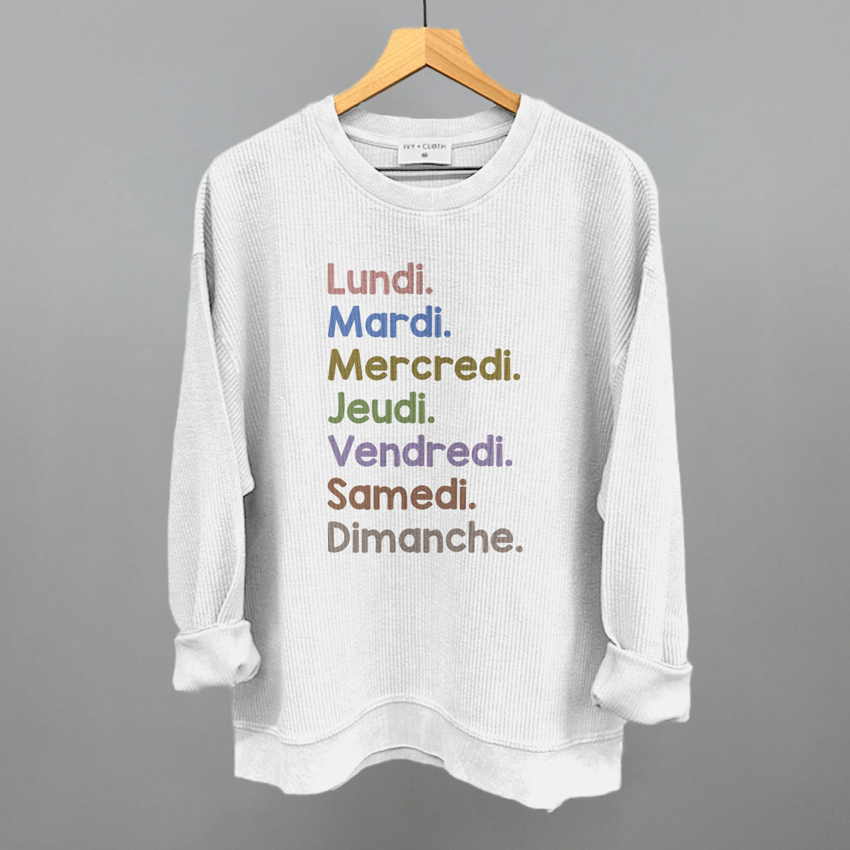 Jours De La Semaine Colorful