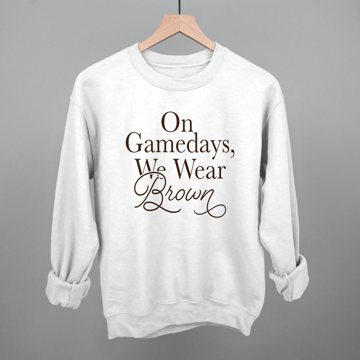 On Gamedays, We Wear Brown