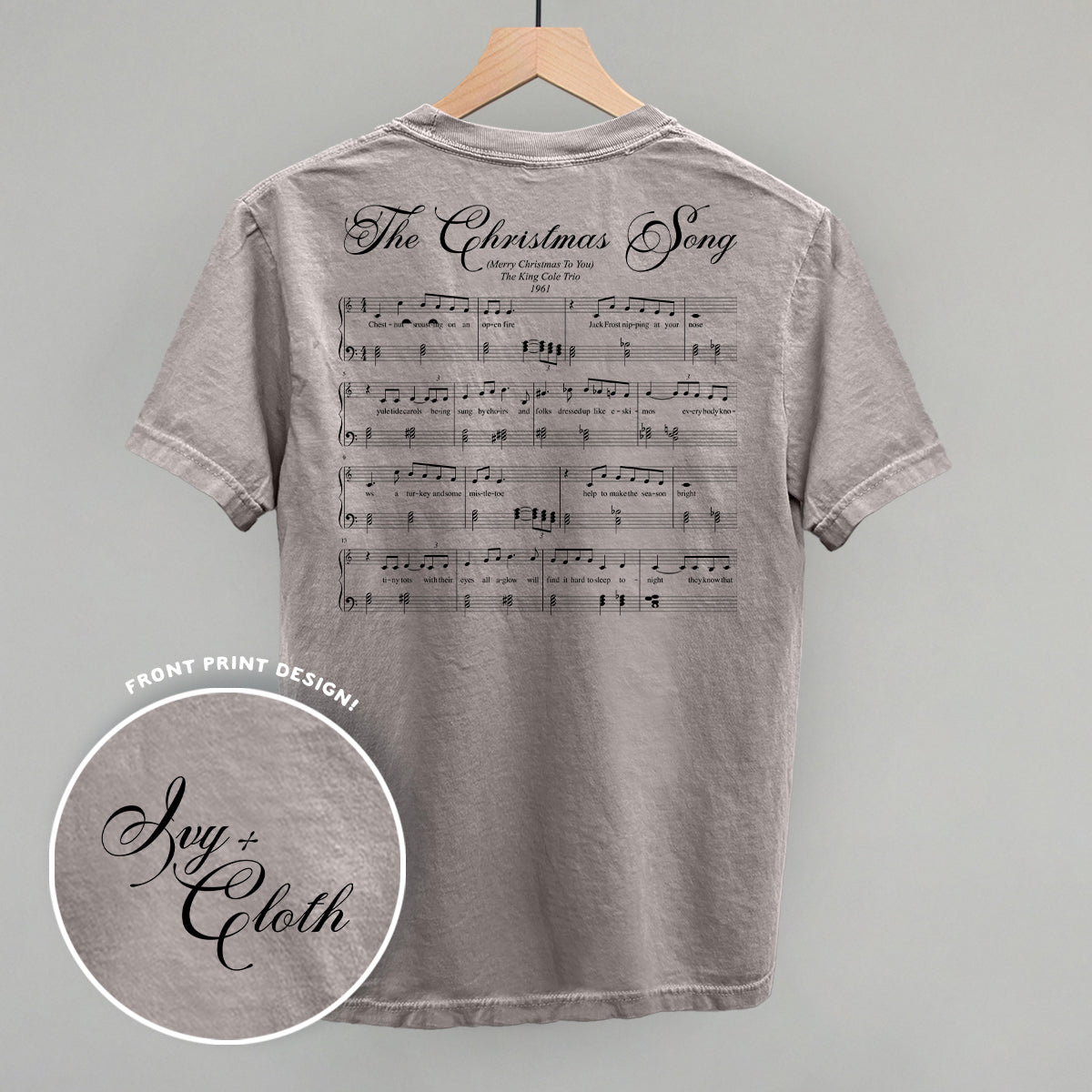 The Christmas Song Sheet Music (Back Print)