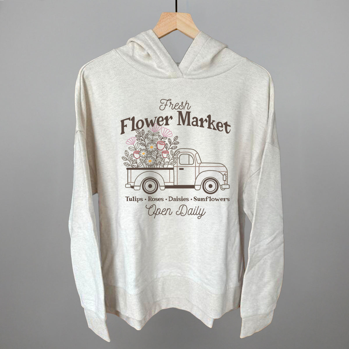 Fresh Flower Market Truck