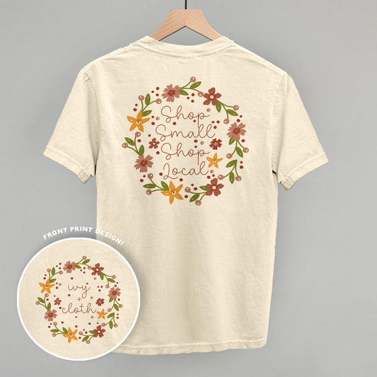 Shop Small Shop Local Back Print