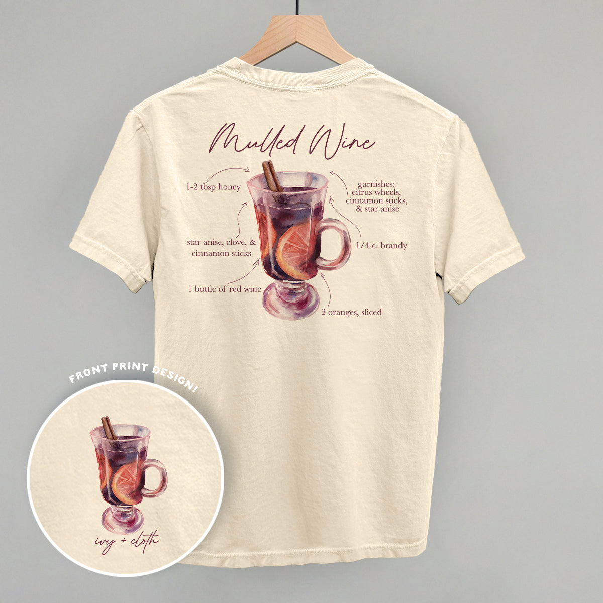 Mulled Wine Recipe (Back Print)