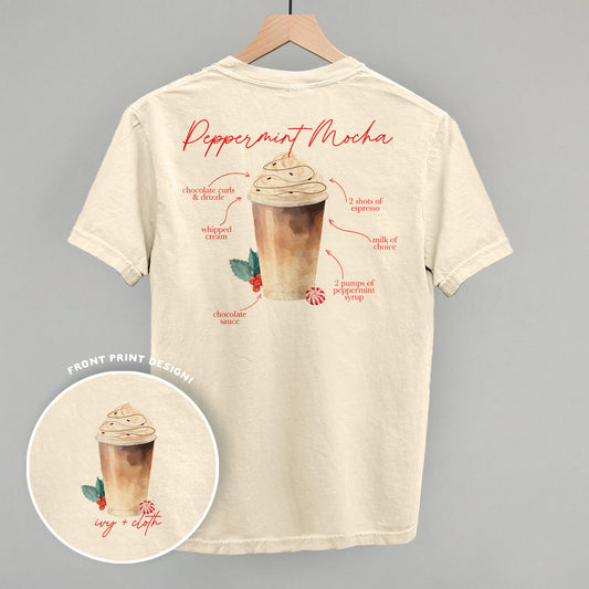 Peppermint Mocha Recipe (Back Print)