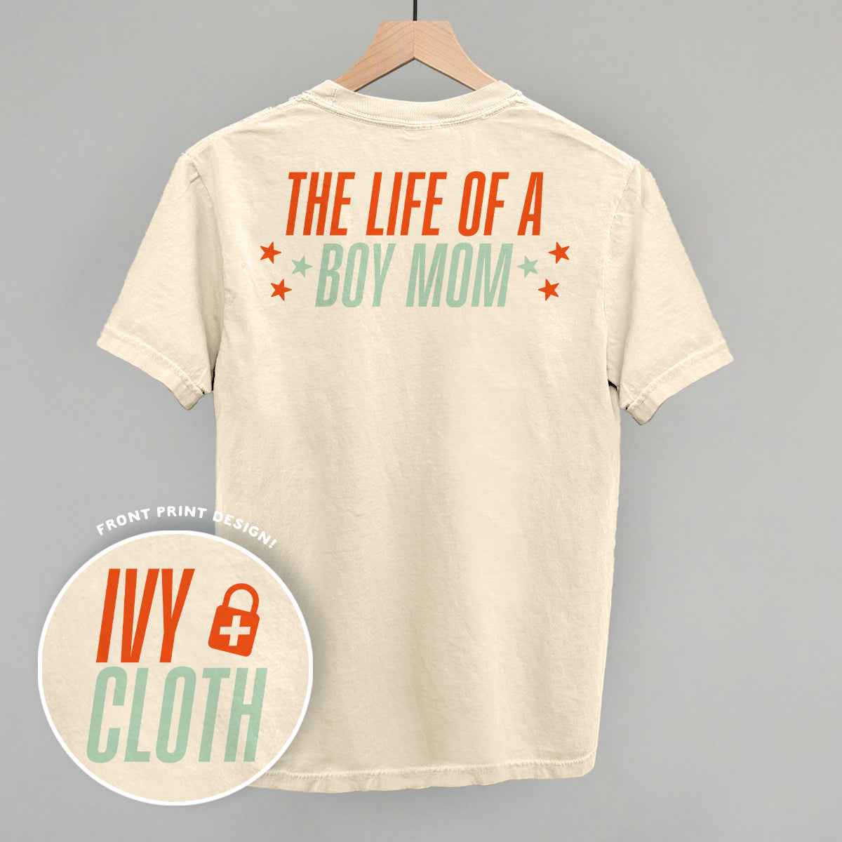 The Life Of A Boy Mom (Back Print)