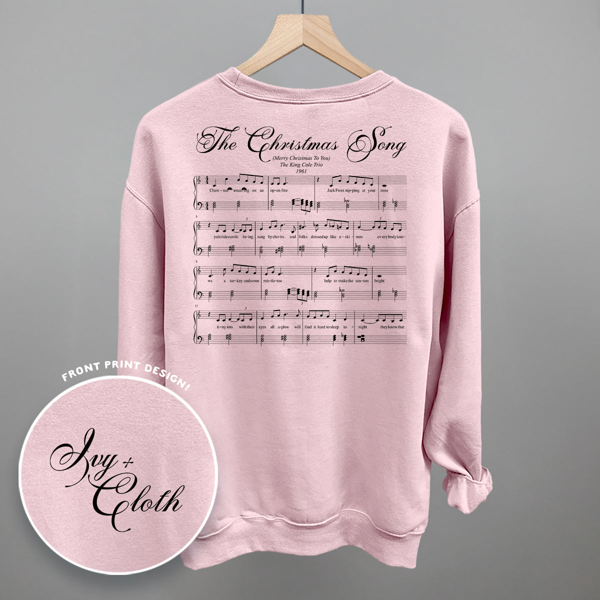 The Christmas Song Sheet Music (Back Print)