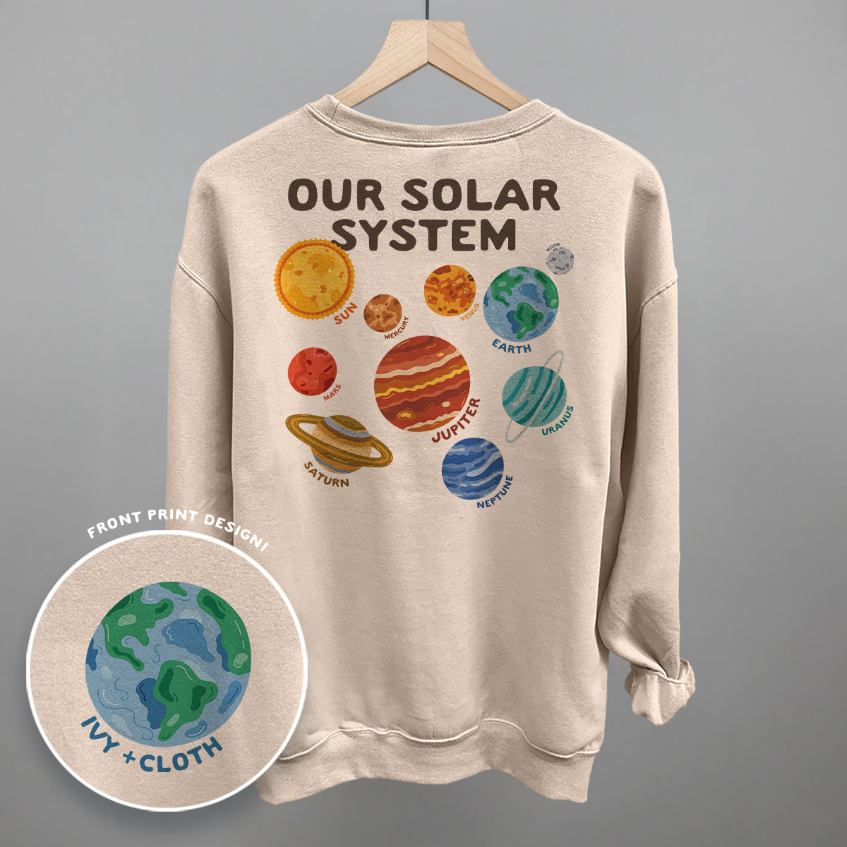 Our Solar System Doodles (Back Print)