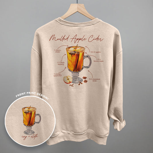 Mulled Apple Cider Recipe (Back Print)