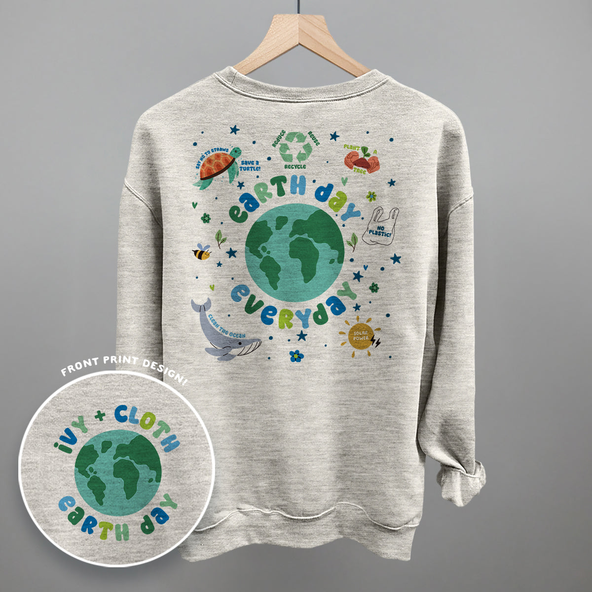 Earth Day Everyday Doodles (Back Print)