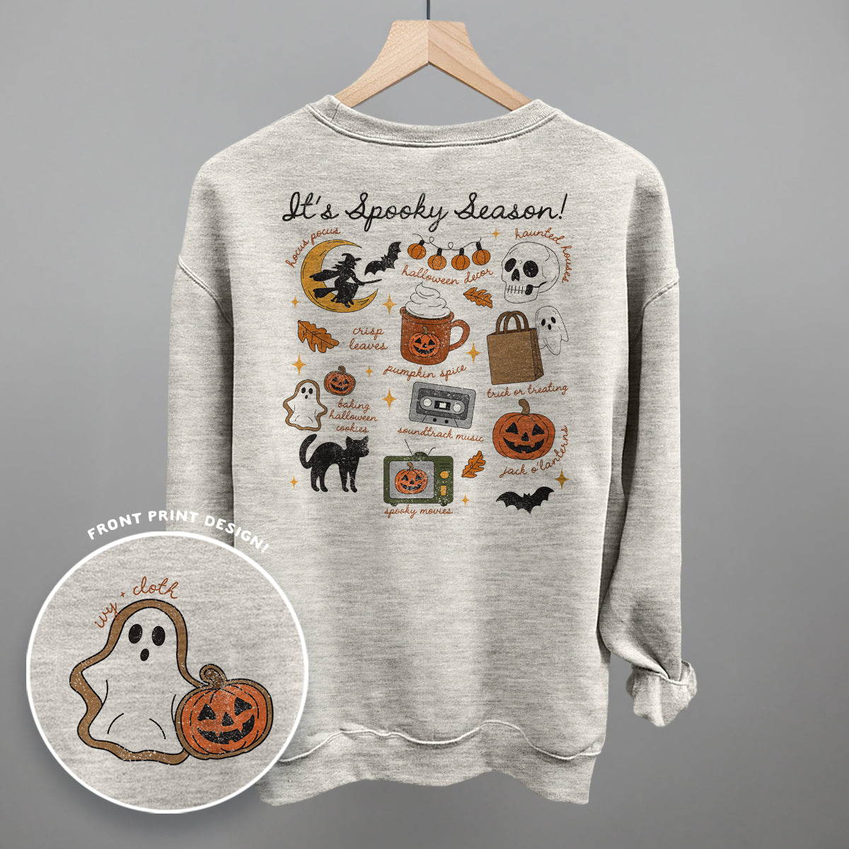 It's Spooky Season Doodles (Back Print)