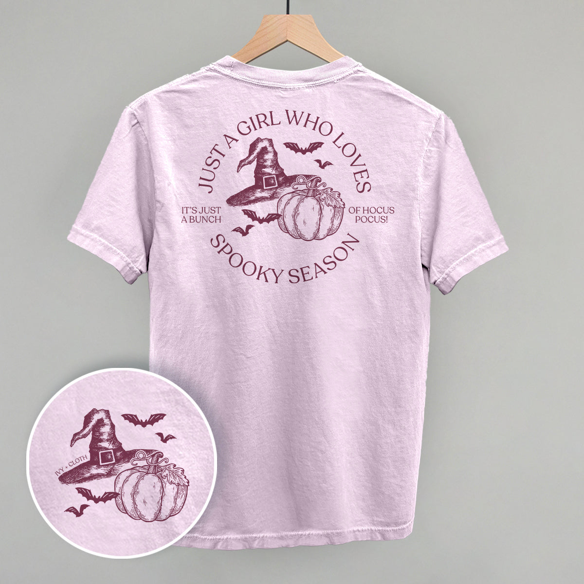 Just A Girl Who Loves Spooky Season (Back Print)