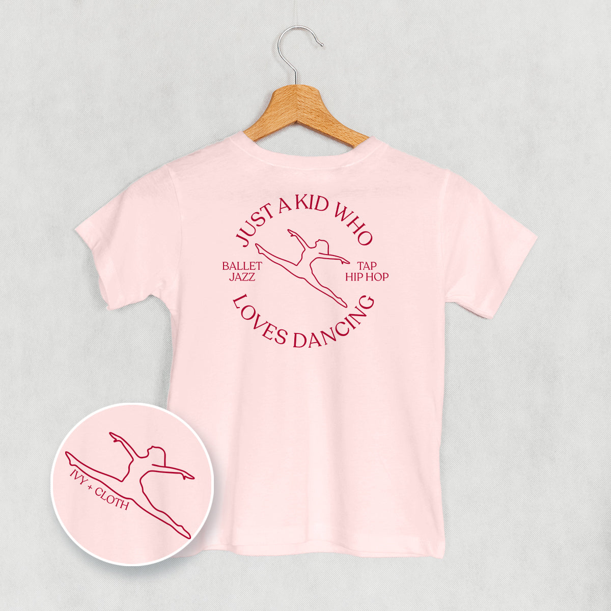 Just A Kid Who Loves Dancing (Kids Back Print)