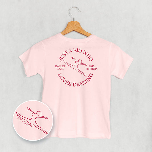 Just A Kid Who Loves Dancing (Kids Back Print)