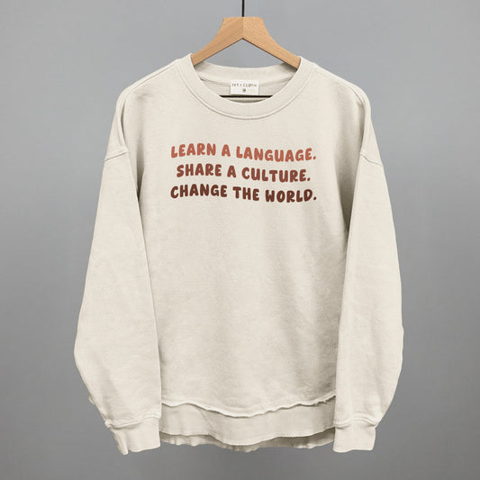 Learn A Language, Share A Culture, Change The World