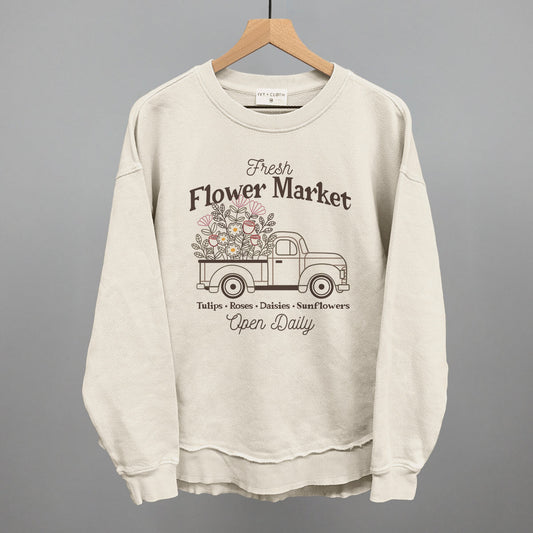 Fresh Flower Market Truck