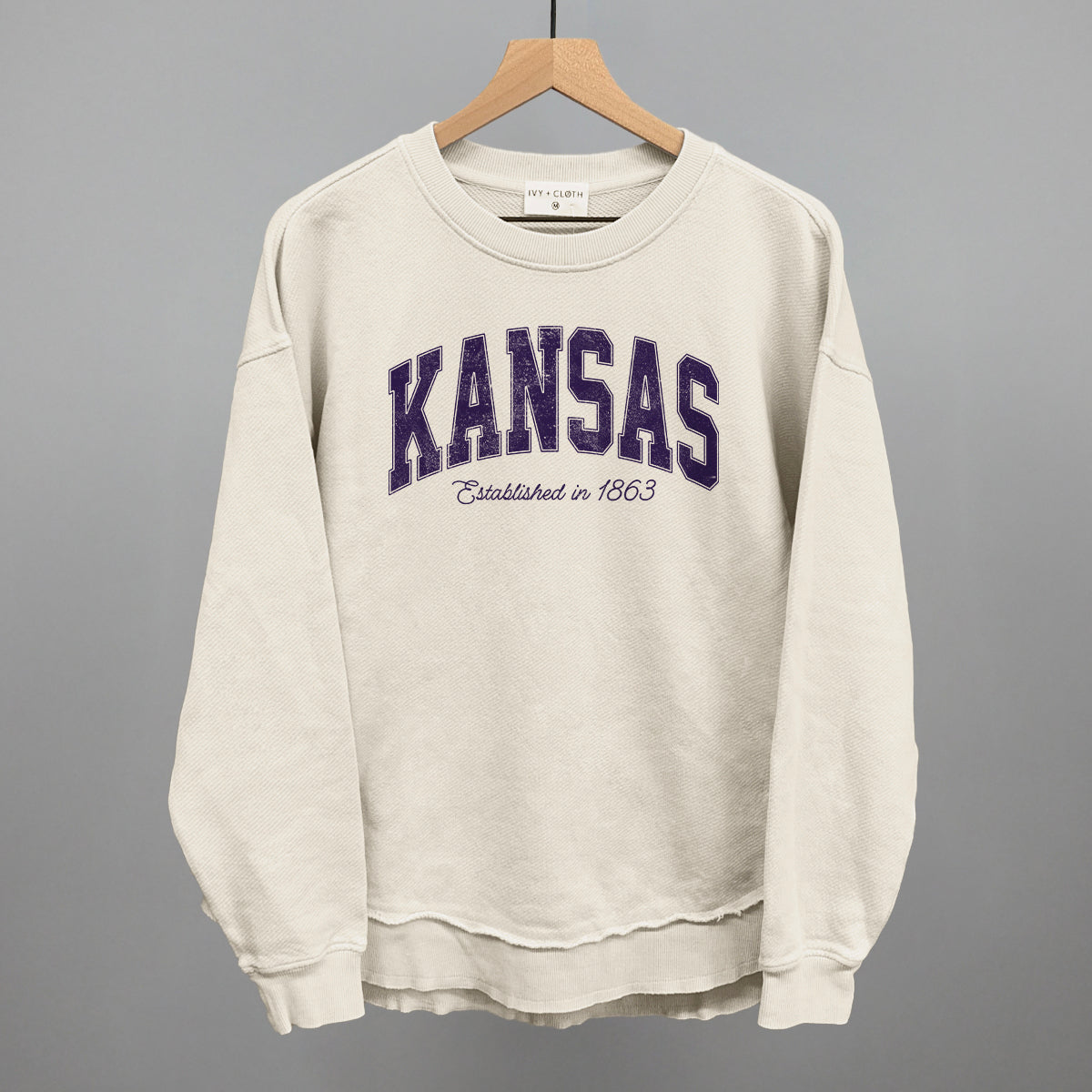 Kansas Varsity Arch (Purple)