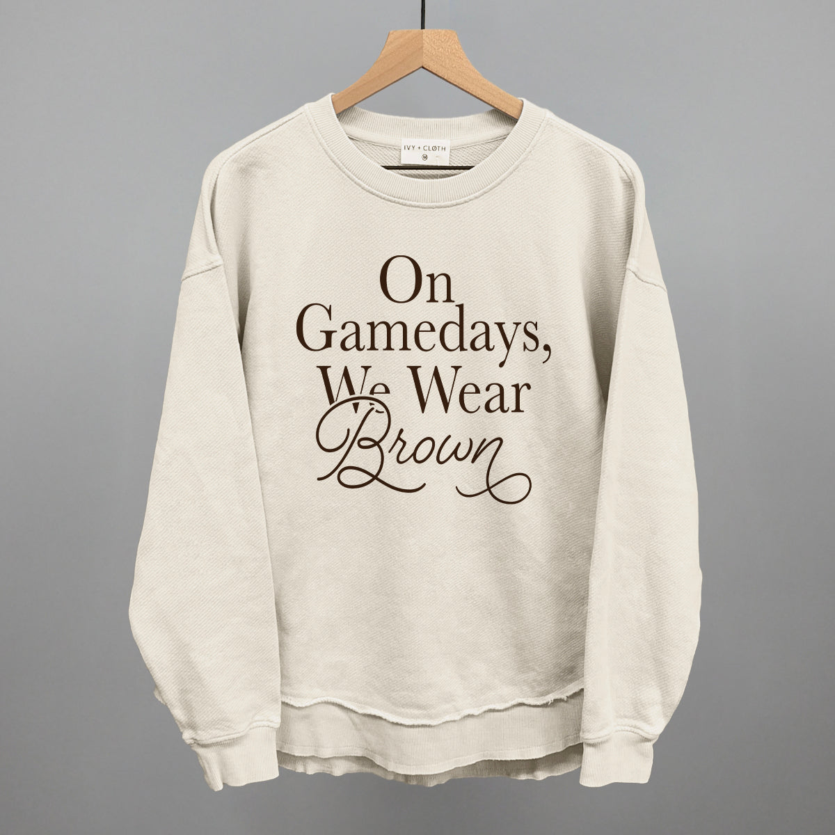 On Gamedays, We Wear Brown