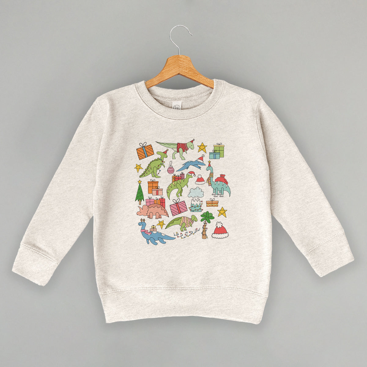 Christmas Dinosaur Collage (Kids)