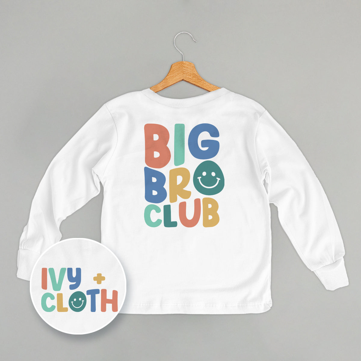 Big Bro Club (Kids Back Print)