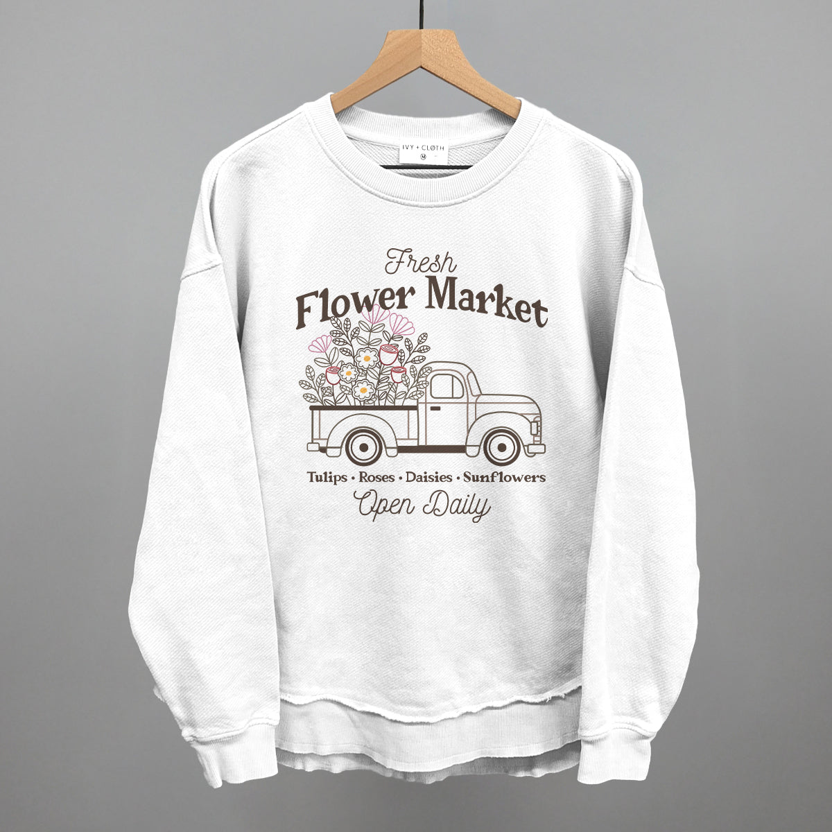 Fresh Flower Market Truck