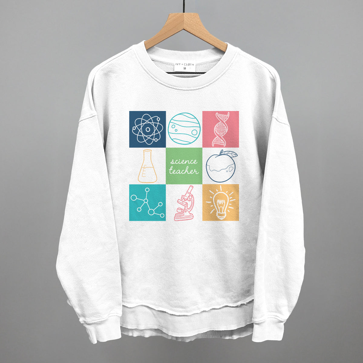 Science Teacher Doodle Grid