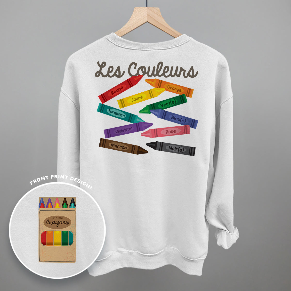 Les Couleurs (Back Print)