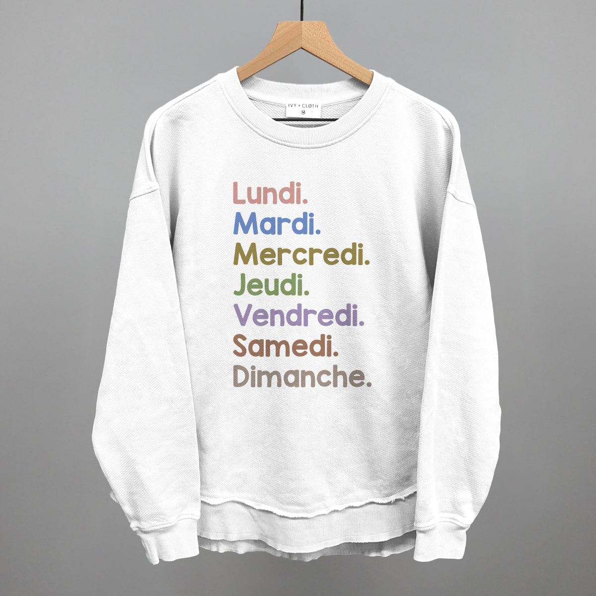 Jours De La Semaine Colorful