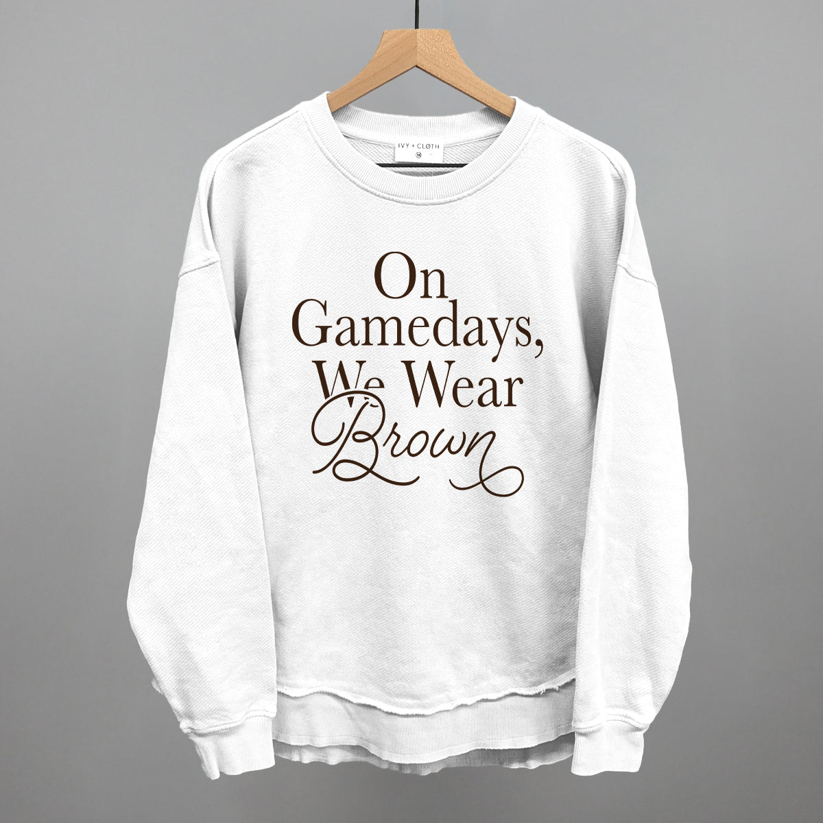 On Gamedays, We Wear Brown