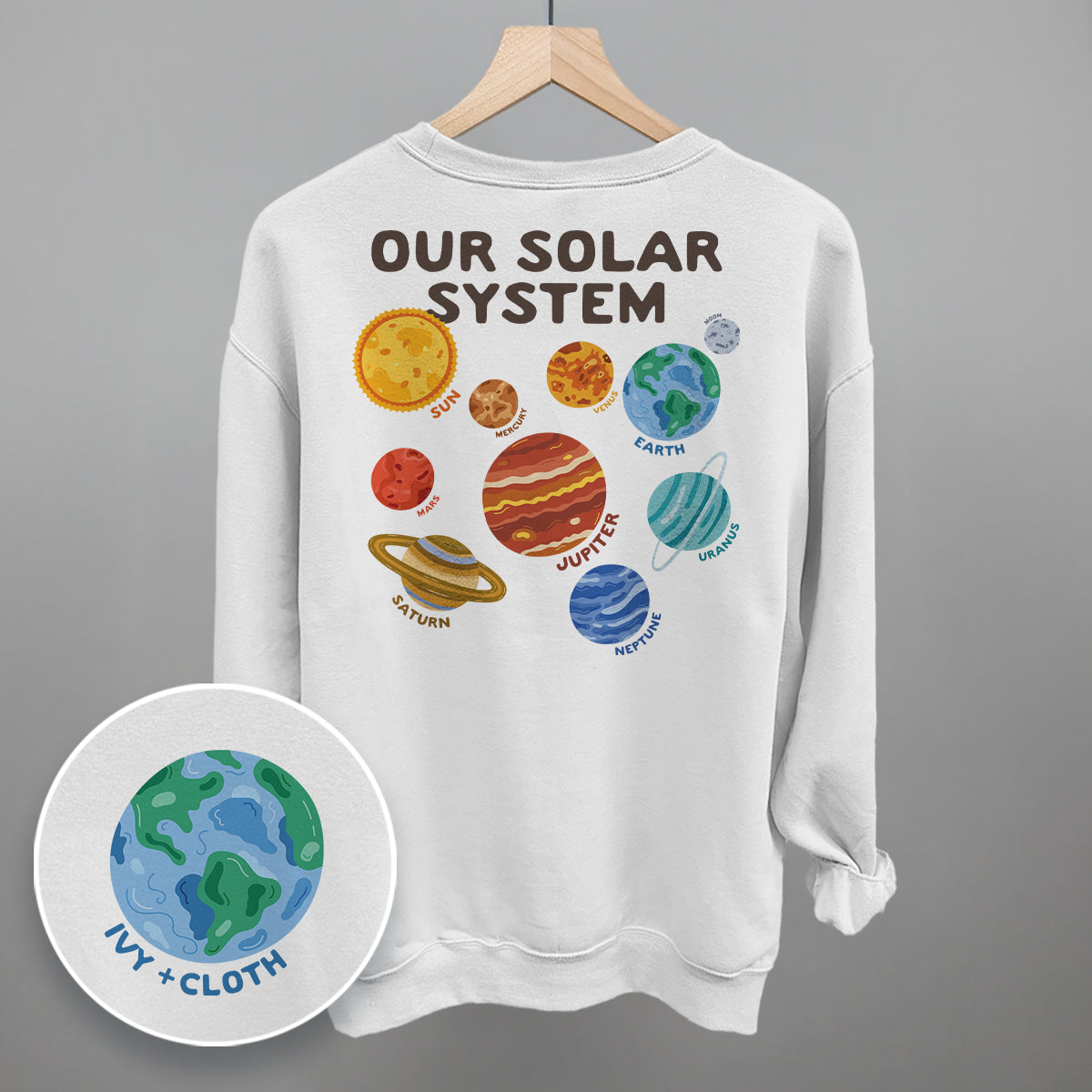 Our Solar System Doodles (Back Print)