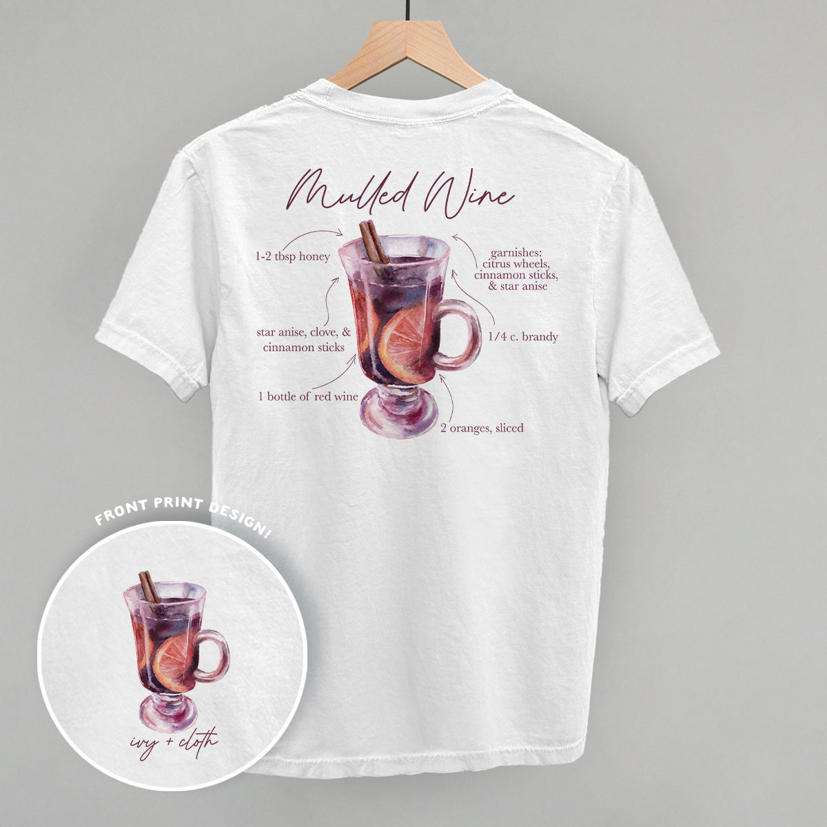Mulled Wine Recipe (Back Print)