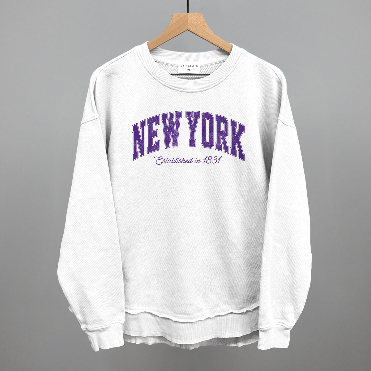 New York Varsity Arch (Purple)