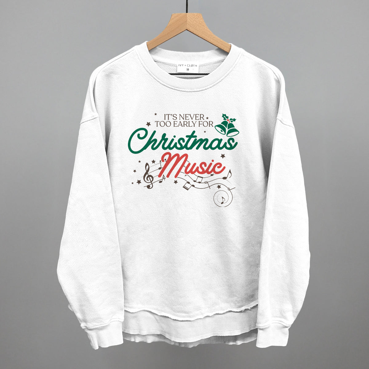 It's Never Too Early For Christmas Music Doodle