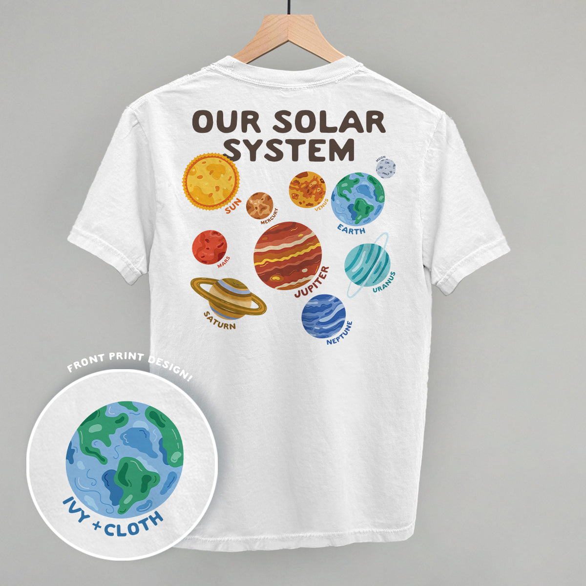 Our Solar System Doodles (Back Print)