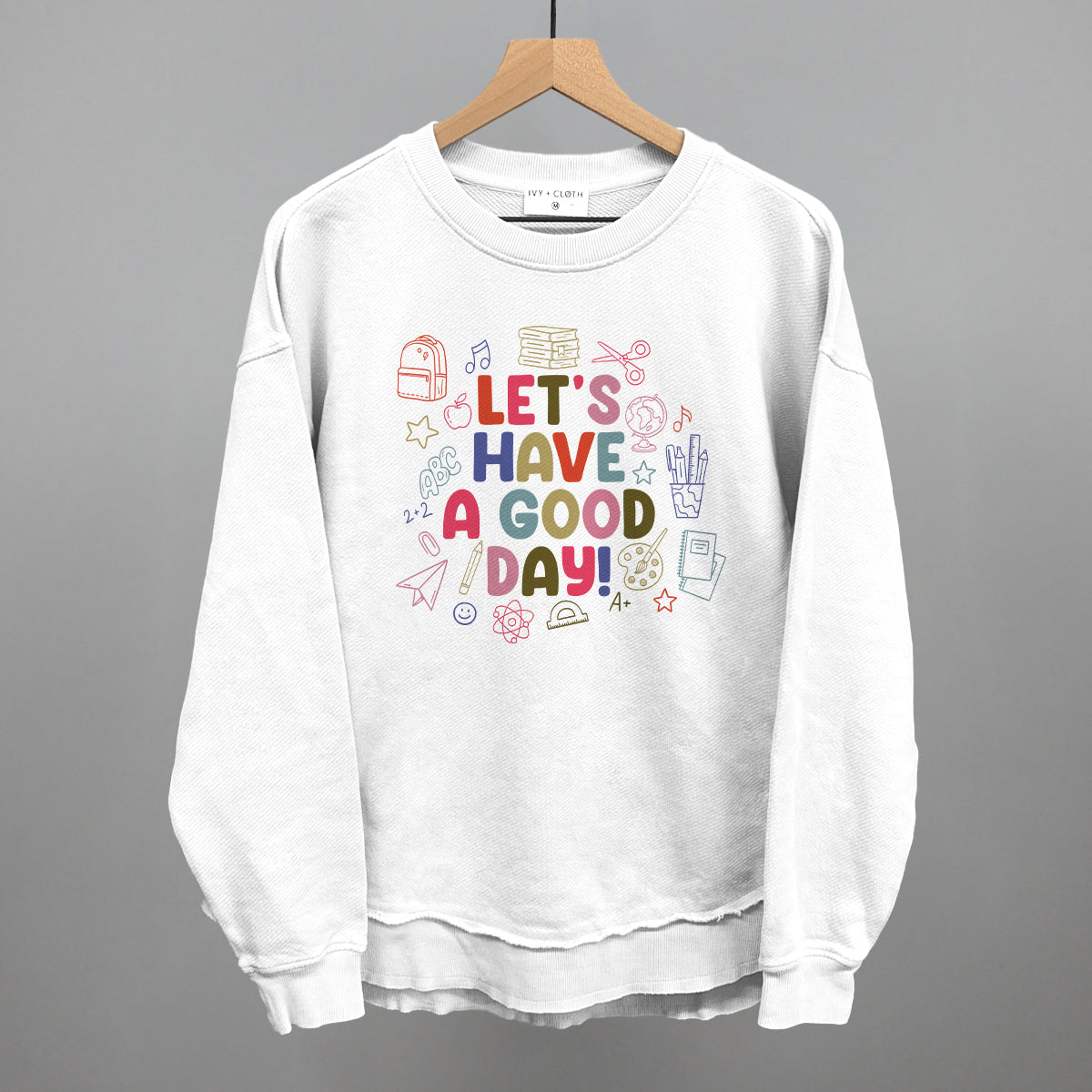 Let's Have A Good Day Colorful Doodles